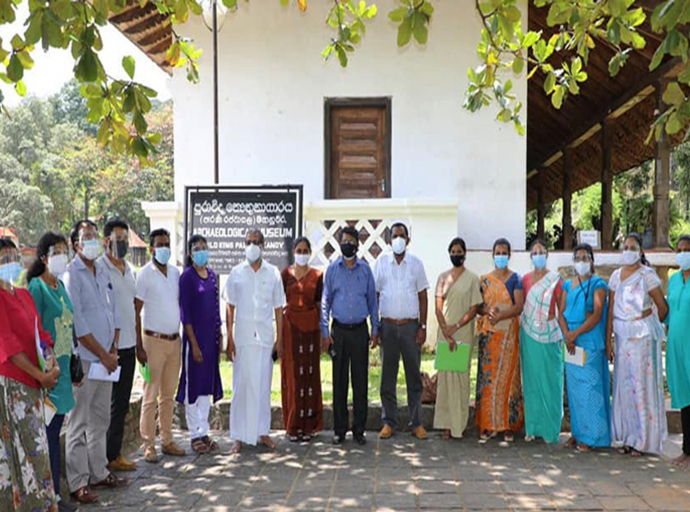 Inspection of the Condition of the Royal Palace of Kandy
